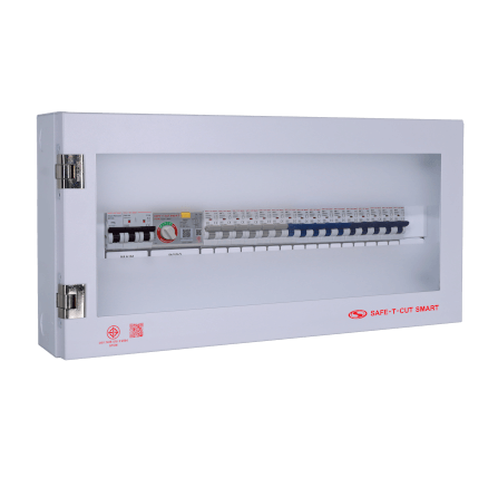 ชุดตู้คอนซุเมอร์ยูนิต 16 ช่อง เบรคเกอร์กันดูด 100 แอมป์ เซฟ-ที-คัท สมาร์ท รุ่น IGEN01_2